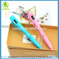 Hot sale plastic ball pen with watch for office gifts